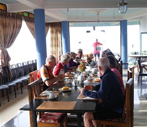 Breakfast at Sri Lak Hotel