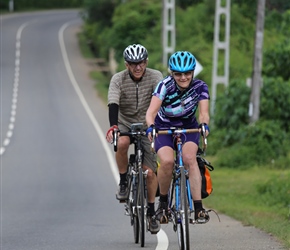 Jack and Christine near Balangada