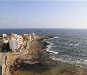 View from the THB Hotel in Sant Jordi