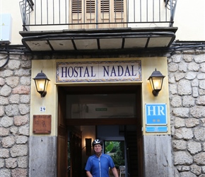 Phil at Hostal Nadal