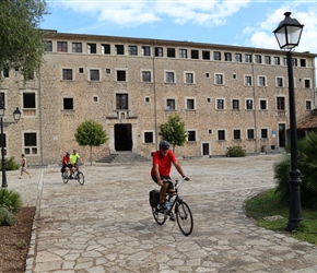 John leaves Lluc Monastery