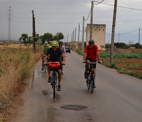 Paul Griffiths and John Mee towards Sa Pobla