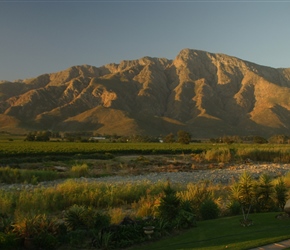 Sunset over Nuy Farm