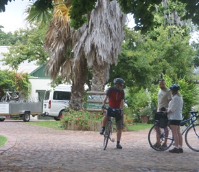 Steve, Dave Kruger and Shery at Nuy Farm