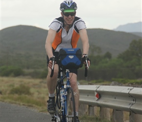 Tim on R60, 20km from Nuy Farm