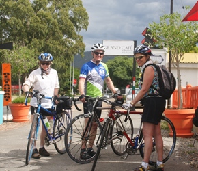 Shery, Steve and Beth at Robertson