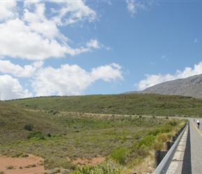 Start of the climb over Tradowpas