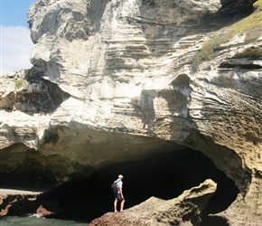 Dave outside Waenhuiskrans Cave