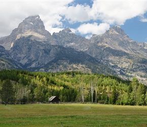 Tetons near Jenny Lake