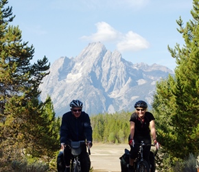 Ken, Diane and Tetons