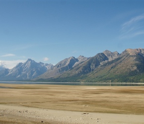 Tetons over Jackson Lake