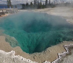 West Thumb Geyser Basin, Black Pool