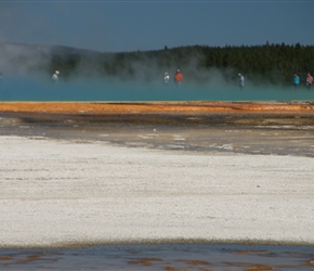 Prismatic Pond from Fairy Trailhead