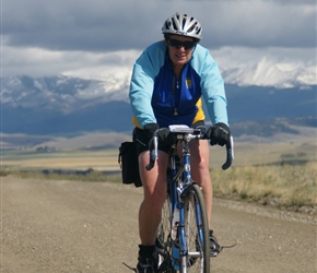 Linda on Brackett Creek Road