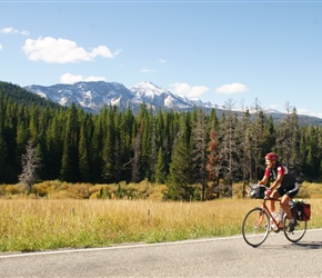 Carel on Bridger Canyon Road