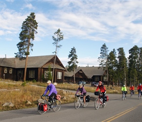 Barney leaves Lake Lodge