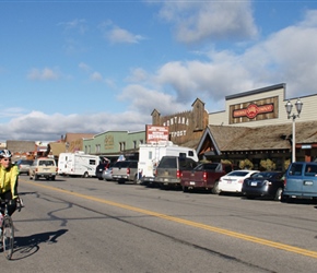 Phil leaves West Yellowstone