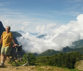 1.7 3 Neil  at the summit of Tram