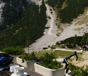 Apple Strudel at the top of the pass