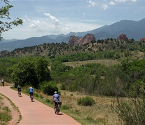 Colin et al enter the Garden of the Gods