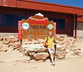 Neil on Pikes Peak