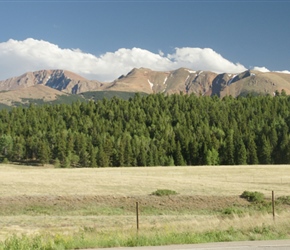 Pikes Peak from Route 24 to Divide