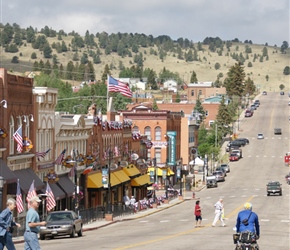 Colin passes through Cripple Creek