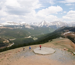 Michael, helen and Tony atop Monarch Paek