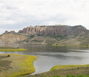 Dillon Pinnacle on Mesa Resevoir