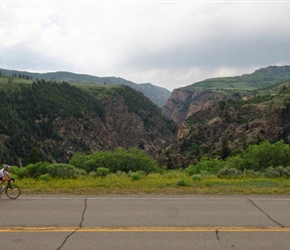 Phil McCabe passes Black Canyon of the Gunnison