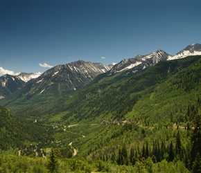 Heading east from the McClure Pass