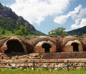 Coke ovens (some restored) outside Redstone