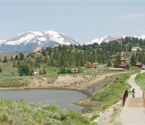 Cyclepath close to Keystone