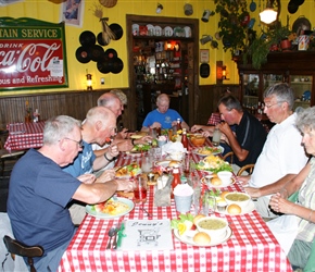 Evening meal at Jennys in Empire