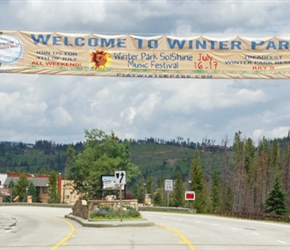 Valerie entering Winter Park