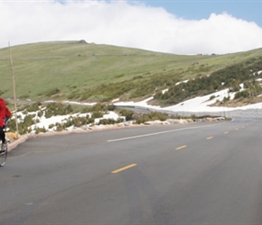 Descending from Medicine Bow Curve in Rocky Mountain National Park