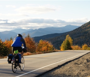 Malc descends the Kancamangus highway