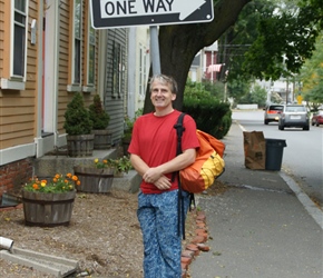 Mmm, I wonder where he's from? Seems a little lost in Salem