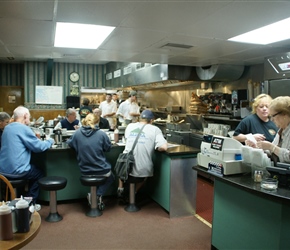 Inside Reds Sandwich Shop, Salem