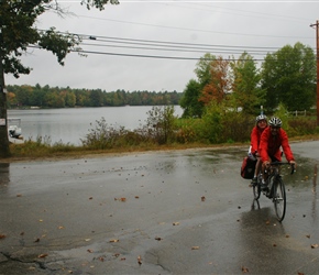 Janet and John on the road to Wolfeboro