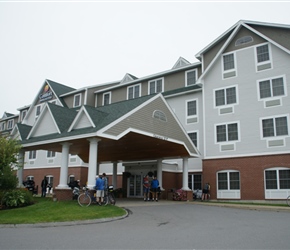 Ready to leave the Comfort Inn in Dover