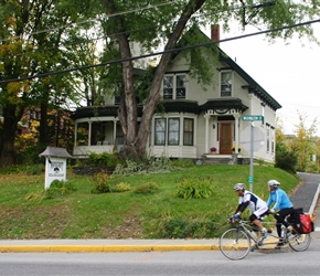 John and Janet leave Mablecroft Bed and Breakfast