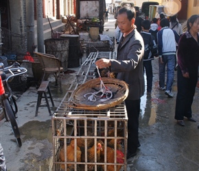 Chicken seller