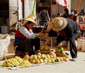 Fruit seller