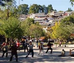 Tai Chi in Lijang