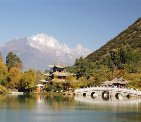 The classic Jade Mountain view