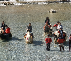 Built for the tourist trade it was all about getting the perfect picture of you on a Yak with the Jade Mountains as a backdrop