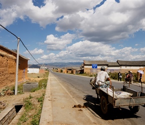 Cart on the Binchuan Road