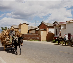 Carts on the Binchuan Road