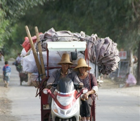 Motorbike at Binchuan